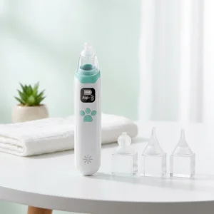 Electric Baby Nasal Aspirator Rechargeable Vacuum Nose Sucker for Infants Portable Baby Nasal Mucus Cleaner