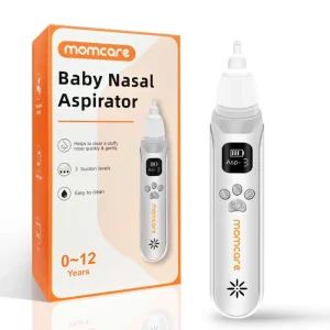 Electric Baby Nasal Aspirator with 3 Suction Levels for Newborn Nose Cleaning Home Use