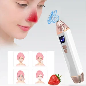 Electric Blackhead Remover Vacuum Suction Nose Pore Cleaner for Smooth Skin