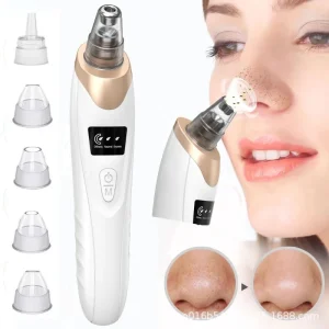 Electric Body Care Tool Facial Pore and Blackhead Acne Pimple Remover with Vacuum Suction Face and Nose Cleaning Pore Cleaner