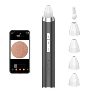 Electric Face Acne Pimple Skin Care Blackhead Remover Vacuum with Pore Cleaner and Skin Rejuvenation Hand Held