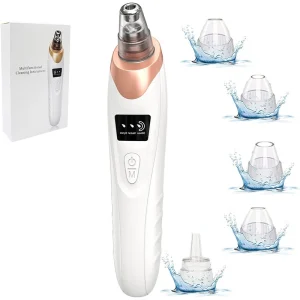 Electric Facial Blackhead Remover Pore Acne Pimple Removal Face Nose Cleaner Vacuum Suction Beauty Care Tools