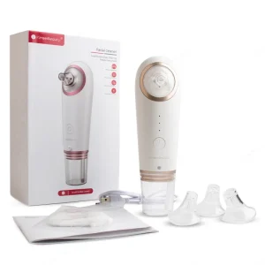 Electric Hand Held Blackhead Remover Vacuum Suction Face Nose Pore Cleaner USB Rechargeable Waterproof Stainless Steel