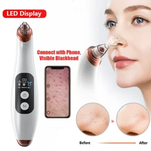 Electric Hand Held Silicone Waterproof Facial Nose Blackhead Remover USB Rechargeable Vacuum Cleaner US AU Anti acne Pore