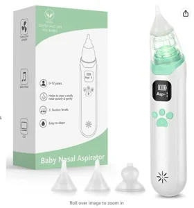 Electric Nasal Aspiration Vacuum for Babies Silicon Nose Cleaner Home Use Nose Infant Baby Nasal Aspirator