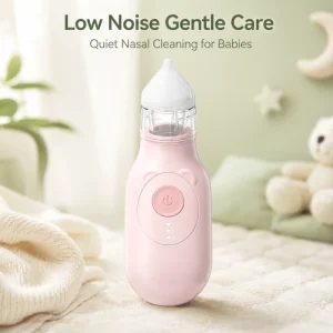 Electric Nasal Aspirator 3 Modes Deep Cleaning Nose Booger Mucus Snot Essential Baby Nose Ear Gadget for Babies Kids