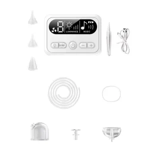 Electric Nasal Aspirator for Babies and Children with Luminance and Music Nasal Cleaning Device Mucus Remover