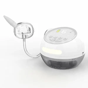 Electric Nasal Aspirator for Baby Kids Adults Nose Cleaner 78kPa Suction with Soothing Music Light 2000mAh Battery Portable