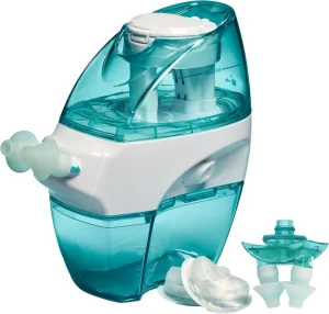 Electric Nasal Irrigation System Multi-User Nasal Wash Bottle Saline Nasal Rinse Kit with 1 Nose Cleaner
