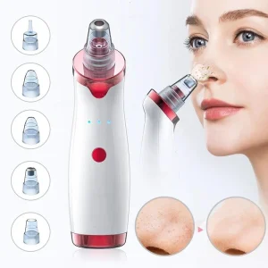Electric Nose Blackhead Remover Vacuum Cleaner USB Rechargeable