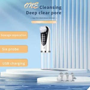 Electric Nose Cleaner for Facial Lift and Acne Treatment with Micro Bubble Water Cycle