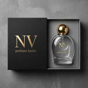 Elegant Rounded Oval Perfume Bottles Low MOQ Empty Cosmetic Perfume Packaging Perfume Bottle with Box Packaging