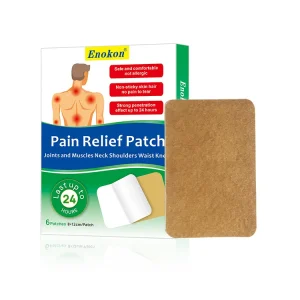 Enokon Body Use Knee Pain Relief Hot Patch with Far Infrared Ceramic Powder