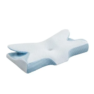 Ergonomic Head Neck Care Support Pillow Cervical Contour Memory Foam Pillow for Neck Pain Orthopedic Side Sleepers