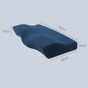 Ergonomic Orthopedic Cervical Memory Foam Pillow for Sleep and Neck Support