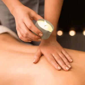 Essential Massage Oil Candle for Home SPA Vegan Moisturizing Body Oil Candle Pure Relax Hydrating Skin Care Massage Oils