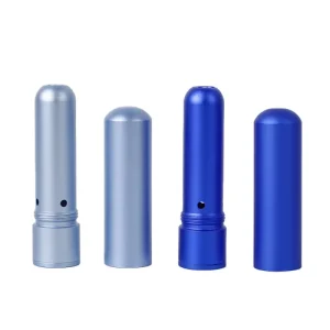 Essential Oil Aromatherapy Nasal Inhaler Aluminum