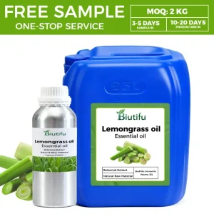 Essential Oil Manufacturer Bulk Price 25kg Packing Price Organic 99% Pure Natural Lemongrass Essential Oil