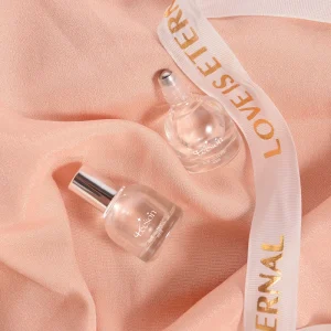 Essential Oil Perfume Glass Round Clear Surface Roll on Spray Printed Bottle 10ml Travel Liquid Apply Empty Bottle