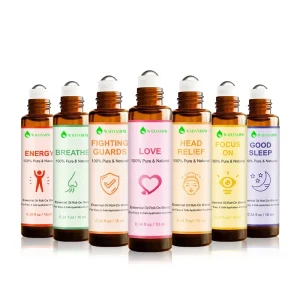 Essential Oil Roll-on 10ml for Skin Massage Natural Body Fragrance Roll-on Essence