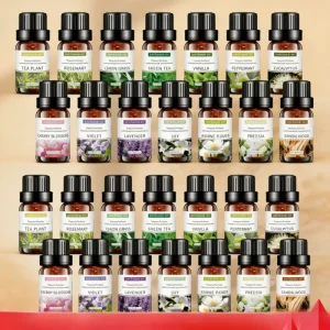 Essential Oils Set 100% Pure Natural Aromatherapy Oils for Diffuser Candle Making Skin Care
