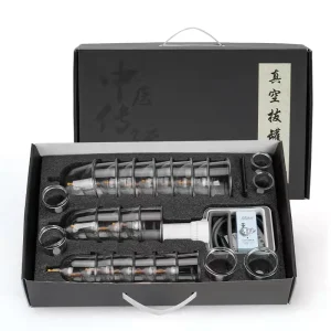 Europe Vacuum Massage Kits Hijama Cupping Set 24pcs Suitcase Kit