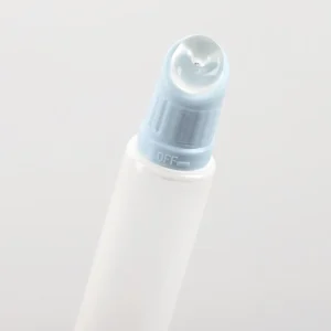 Eye Cream Tube with 4.8ml Roller Ball Applicator Soft Plastic Squeeze Tube Body Lotion Tube Screen Printed