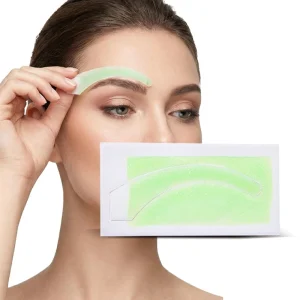 Eyebrow Shaping Wax Strips No Heater Needed Just Rub to Warm for Quick at Home Brow Grooming