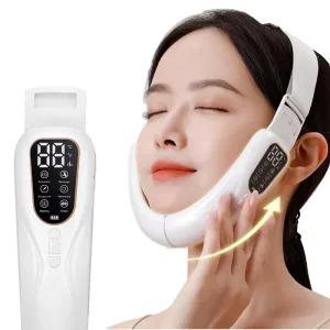 Face Beauty Device Facial Lifting Device Face Slimmer V Shape Vibration Massager Double Chin V shaped Cheek Lift