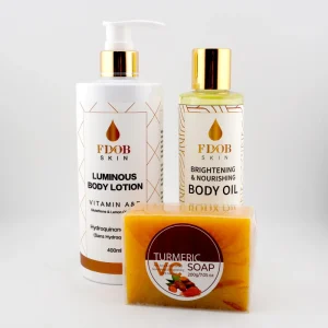 Face and Body Moisturizing Body Bleach Set Double Glutathione Whitening Reduce Fine Lines Dark Spots Nourishing Skin Care Set