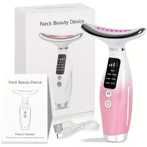 Face and Neck Skin Care and Beauty Instrument Rechargeable Home Neck and Facial Massager Vibration Massager