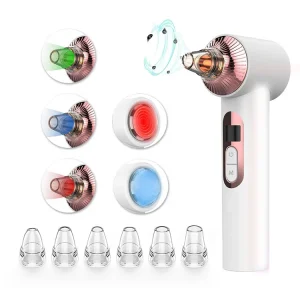 Facial Blackhead Remover Electric Pore Cleaner Face Deep Nose Cleaner T Zone Pore Acne Pimple Removal Vacuum Suction