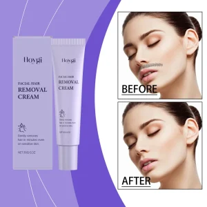 Facial Depilatory Cream Gentle Facial Hair Removal for Daily Facial Care, Cleansing, Moisturizing and Smoothing the Skin