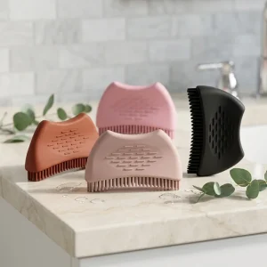 Facial Lymphatic Contour Gua Sha Scraping Brush for Face Eye Neck Care