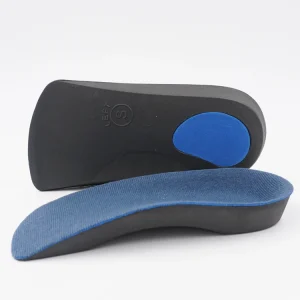 Factory 3/4 Length Orthotics Insoles with Self Adhesive Correct Flat Feet Fallen Arches Over Pronation Plantar Fasciitis Heel