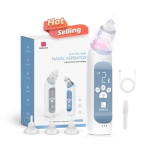 Factory Baby Nose Cleaner Rechargeable 68Kps Strong Suction Anti-backflow Electric Nasal Aspirator for Adult Children