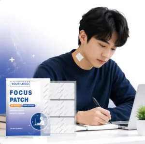 Factory Best Selling Focus Support Patch Cognitive Clarity Stay Focused Boost Productivity Patch Comfortable Gel Wear for Daily