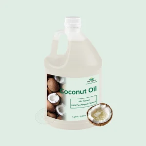 Factory Bulk 100% Cold Pressed Extra Virgin Coconut Oil Edible Grade Carrier Oil 1 Gallon Packing Customized Logo
