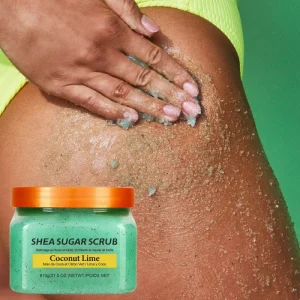 Factory Custom Cross border Foreign Trade Body Cleaning Scrub Mild Exfoliating Sugar Bath Salt Cream Salt Bath Sugar