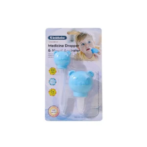 Factory Cute Animal Baby Nasal Congestion Relief Aspirator Medicine Dropper Complete Care Kit Set