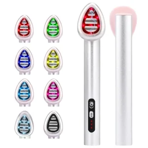 Factory Direct Eye Care Tool 7 color Vibrating Heated Eye Lift Massager for Skin Rejuvenation Wrinkle Remover Neck Face