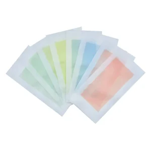 Factory Direct Sale Waxing Strip Strong Viscosity Depilatory Wax Strips for Arms Legs Underarm