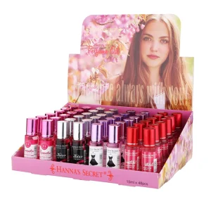 Factory Direct Sales Perfume De Mujer 15ML Premium Roll On Essential Oil Mixed Fragrance 4 Scents