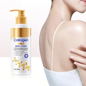 Factory Direct White Collagen Body Lotion Hydrating Nourishing Whitening Cream Body Lotions for Women Body Care 300g
