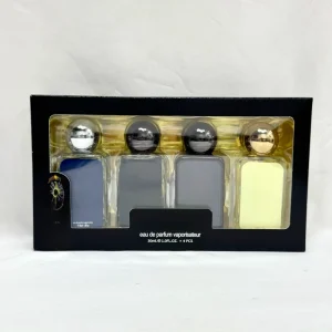 Factory High quality Four piece 30ml Set Unisex Long lasting Cool Spices Floral Body Spray Perfume Gift Set