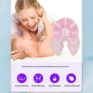Factory Hot Cold Breast Therapy Pads Breast Ice Pack for Breastfeeding Nursing Pain