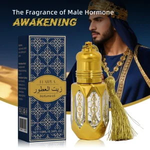 Factory Middle Eastern Arab Men’s Concentrated Oil Balls Perfume Floral Fruity Fragrance Long lasting Scent Available