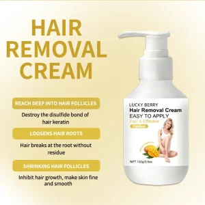 Factory Outlet Hair Removal Cream Depilatory Cream for Body Hair Removal Regular Strength Works in 4 Minutes
