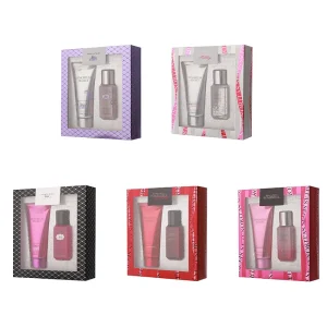 Factory Perfume Fragrance Spray Body Lotion Set Long lasting and Varying Intensity Fragrance Romantic Rose Fragrance