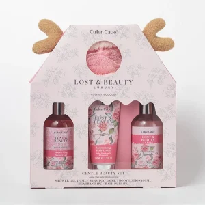 Factory Price Eco Friendly Rose Bath Set Shower Gel Body Lotion for Mothers Day Moisturizing Skin Care